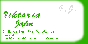 viktoria jahn business card